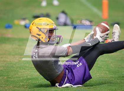 Thumbnail 1 in Cleveland Central vs Desoto Central (U of Memphis 7v7) photogallery.