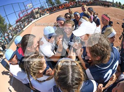Thumbnail 1 in Erie vs. Valor Christian (CHSAA 4A State Final) photogallery.