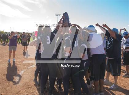 Thumbnail 1 in Erie vs. Valor Christian (CHSAA 4A State Final) photogallery.