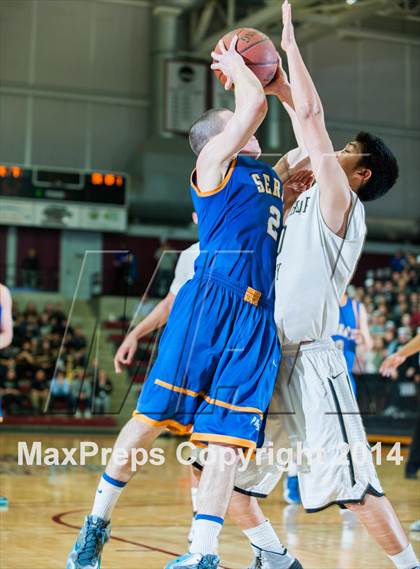 Thumbnail 1 in Serra vs. Archbishop Mitty (CIF CCS Open Division Final) photogallery.
