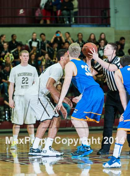 Thumbnail 1 in Serra vs. Archbishop Mitty (CIF CCS Open Division Final) photogallery.