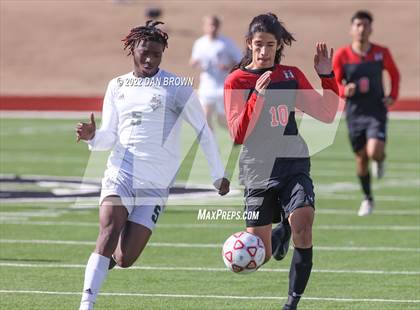 Thumbnail 1 in Poteet vs Marshall (Wylie Men's Soccer Showcase) photogallery.