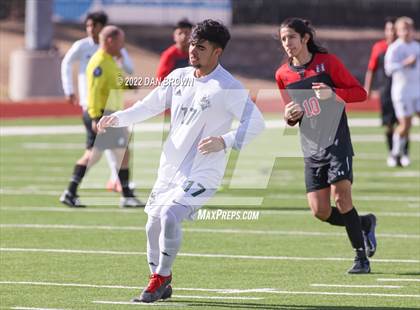 Thumbnail 3 in Poteet vs Marshall (Wylie Men's Soccer Showcase) photogallery.