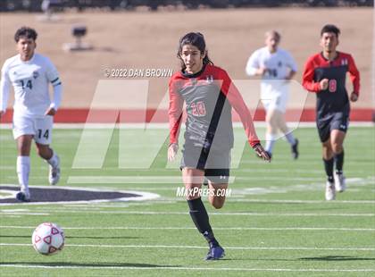 Thumbnail 1 in Poteet vs Marshall (Wylie Men's Soccer Showcase) photogallery.