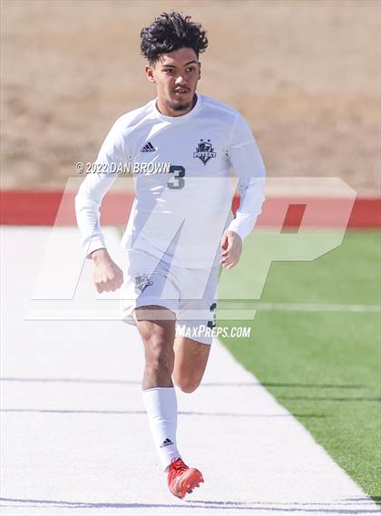 Thumbnail 3 in Poteet vs Marshall (Wylie Men's Soccer Showcase) photogallery.