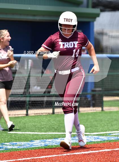 Thumbnail 3 in Troy vs Franklin (UIL 3A Area Playoff) photogallery.