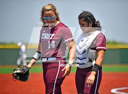 Thumbnail 2 in Troy vs Franklin (UIL 3A Area Playoff) photogallery.