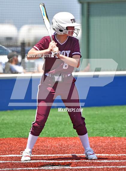 Thumbnail 3 in Troy vs Franklin (UIL 3A Area Playoff) photogallery.