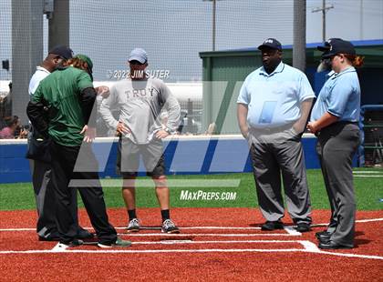 Thumbnail 2 in Troy vs Franklin (UIL 3A Area Playoff) photogallery.