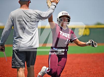 Thumbnail 3 in Troy vs Franklin (UIL 3A Area Playoff) photogallery.