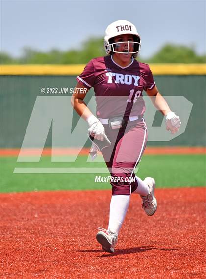 Thumbnail 2 in Troy vs Franklin (UIL 3A Area Playoff) photogallery.