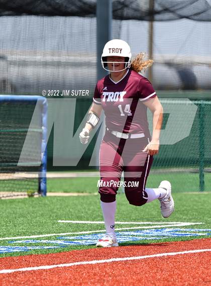 Thumbnail 2 in Troy vs Franklin (UIL 3A Area Playoff) photogallery.