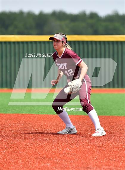 Thumbnail 2 in Troy vs Franklin (UIL 3A Area Playoff) photogallery.