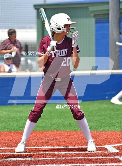 Thumbnail 1 in Troy vs Franklin (UIL 3A Area Playoff) photogallery.