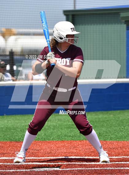 Thumbnail 1 in Troy vs Franklin (UIL 3A Area Playoff) photogallery.