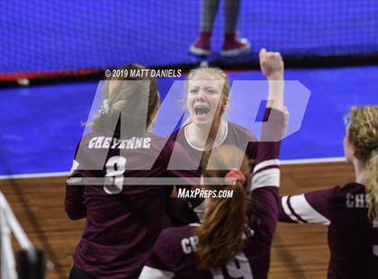 Thumbnail 2 in Pueblo County vs. Cheyenne Mountain (CHSAA 4A Playoff) photogallery.
