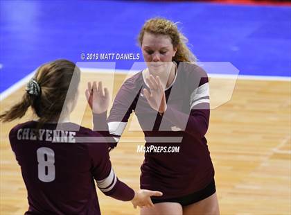 Thumbnail 2 in Pueblo County vs. Cheyenne Mountain (CHSAA 4A Playoff) photogallery.