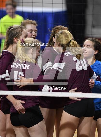 Thumbnail 2 in Pueblo County vs. Cheyenne Mountain (CHSAA 4A Playoff) photogallery.