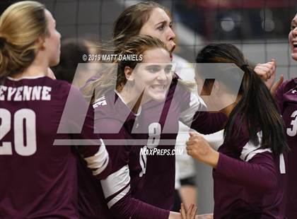 Thumbnail 2 in Pueblo County vs. Cheyenne Mountain (CHSAA 4A Playoff) photogallery.