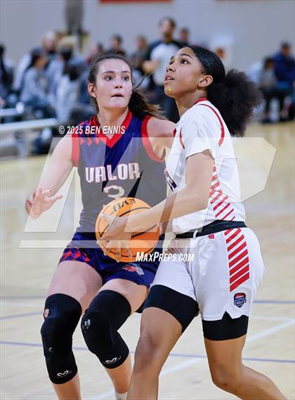 Thumbnail 1 in NC GBB Academy vs. Valor Christian (She Got Game Classic) photogallery.