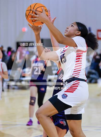 Thumbnail 2 in NC GBB Academy vs. Valor Christian (She Got Game Classic) photogallery.