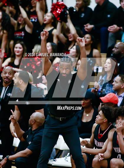 Thumbnail 3 in Harvard-Westlake vs Centennial (CIF SS Open Division Pool A Playoffs) photogallery.
