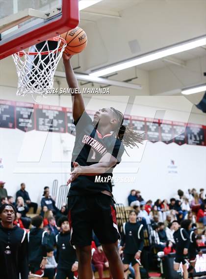 Thumbnail 1 in Harvard-Westlake vs Centennial (CIF SS Open Division Pool A Playoffs) photogallery.