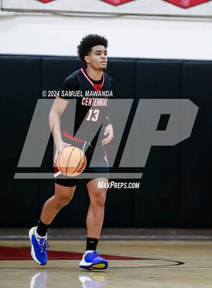 Thumbnail 2 in Harvard-Westlake vs Centennial (CIF SS Open Division Pool A Playoffs) photogallery.