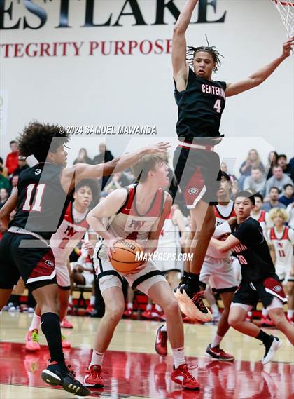 Thumbnail 2 in Harvard-Westlake vs Centennial (CIF SS Open Division Pool A Playoffs) photogallery.
