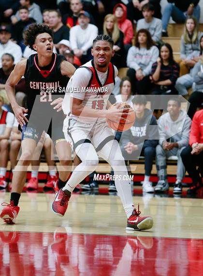 Thumbnail 1 in Harvard-Westlake vs Centennial (CIF SS Open Division Pool A Playoffs) photogallery.