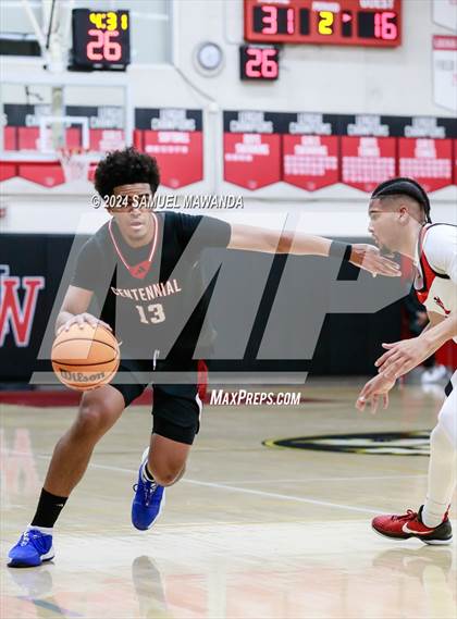 Thumbnail 1 in Harvard-Westlake vs Centennial (CIF SS Open Division Pool A Playoffs) photogallery.