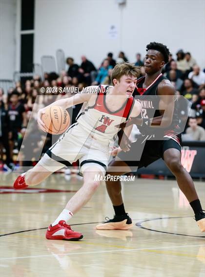 Thumbnail 1 in Harvard-Westlake vs Centennial (CIF SS Open Division Pool A Playoffs) photogallery.