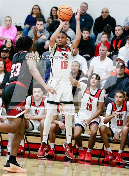 Thumbnail 2 in Harvard-Westlake vs Centennial (CIF SS Open Division Pool A Playoffs) photogallery.