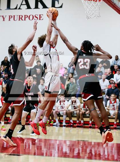 Thumbnail 2 in Harvard-Westlake vs Centennial (CIF SS Open Division Pool A Playoffs) photogallery.