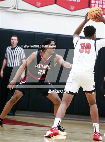 Thumbnail 3 in Harvard-Westlake vs Centennial (CIF SS Open Division Pool A Playoffs) photogallery.