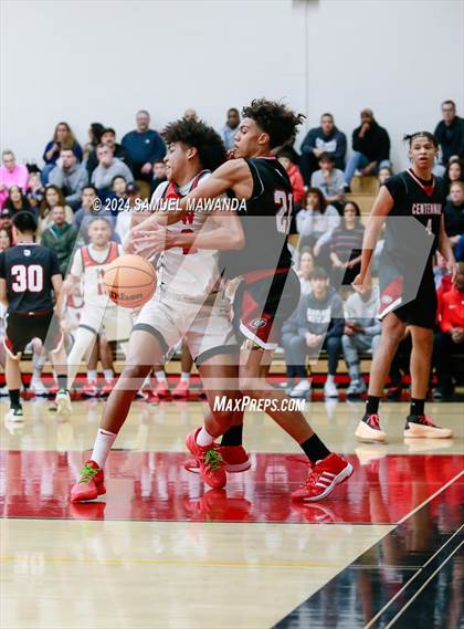 Thumbnail 3 in Harvard-Westlake vs Centennial (CIF SS Open Division Pool A Playoffs) photogallery.