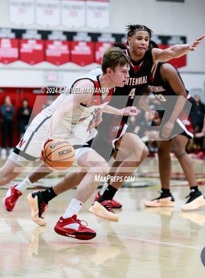 Thumbnail 3 in Harvard-Westlake vs Centennial (CIF SS Open Division Pool A Playoffs) photogallery.