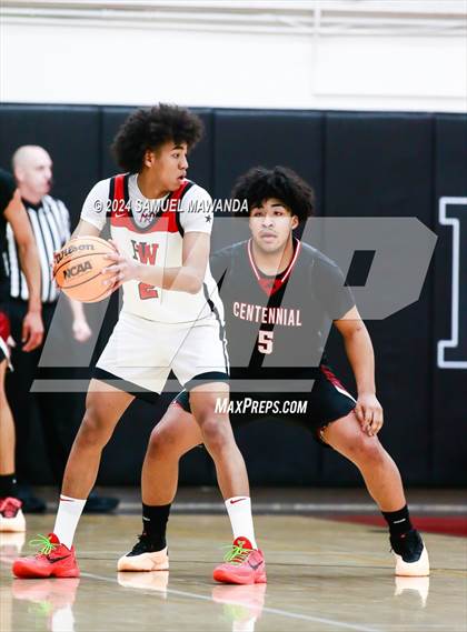 Thumbnail 3 in Harvard-Westlake vs Centennial (CIF SS Open Division Pool A Playoffs) photogallery.