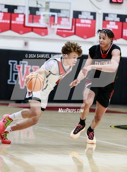 Thumbnail 1 in Harvard-Westlake vs Centennial (CIF SS Open Division Pool A Playoffs) photogallery.