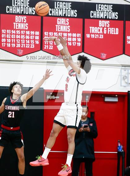 Thumbnail 3 in Harvard-Westlake vs Centennial (CIF SS Open Division Pool A Playoffs) photogallery.