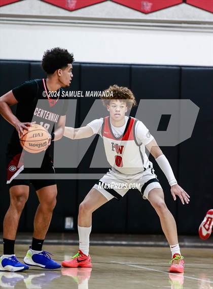 Thumbnail 1 in Harvard-Westlake vs Centennial (CIF SS Open Division Pool A Playoffs) photogallery.