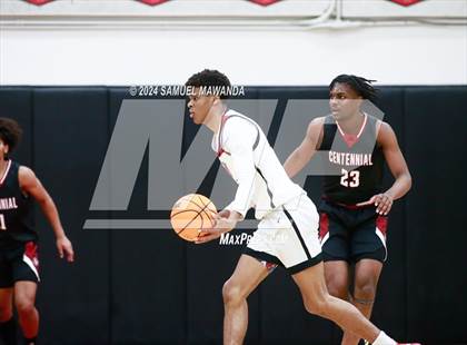Thumbnail 2 in Harvard-Westlake vs Centennial (CIF SS Open Division Pool A Playoffs) photogallery.