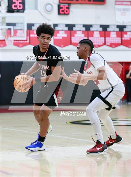 Thumbnail 2 in Harvard-Westlake vs Centennial (CIF SS Open Division Pool A Playoffs) photogallery.