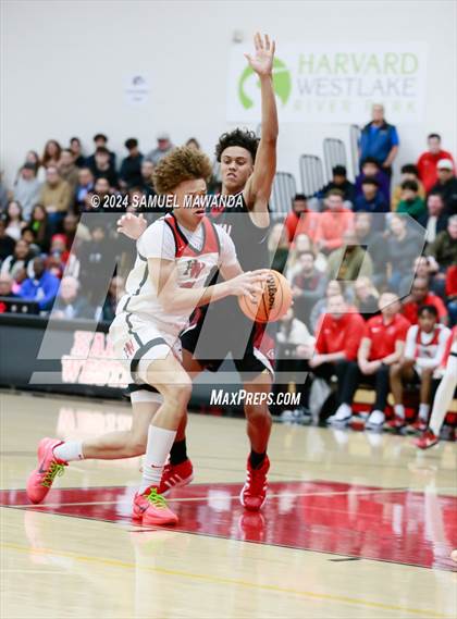 Thumbnail 2 in Harvard-Westlake vs Centennial (CIF SS Open Division Pool A Playoffs) photogallery.