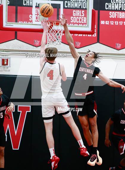 Thumbnail 3 in Harvard-Westlake vs Centennial (CIF SS Open Division Pool A Playoffs) photogallery.
