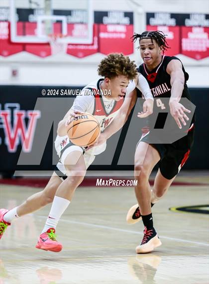 Thumbnail 2 in Harvard-Westlake vs Centennial (CIF SS Open Division Pool A Playoffs) photogallery.