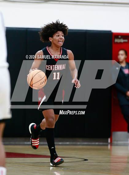 Thumbnail 1 in Harvard-Westlake vs Centennial (CIF SS Open Division Pool A Playoffs) photogallery.