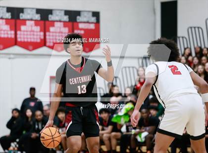 Thumbnail 2 in Harvard-Westlake vs Centennial (CIF SS Open Division Pool A Playoffs) photogallery.