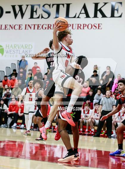 Thumbnail 3 in Harvard-Westlake vs Centennial (CIF SS Open Division Pool A Playoffs) photogallery.