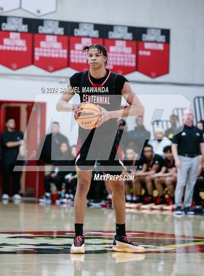 Thumbnail 1 in Harvard-Westlake vs Centennial (CIF SS Open Division Pool A Playoffs) photogallery.